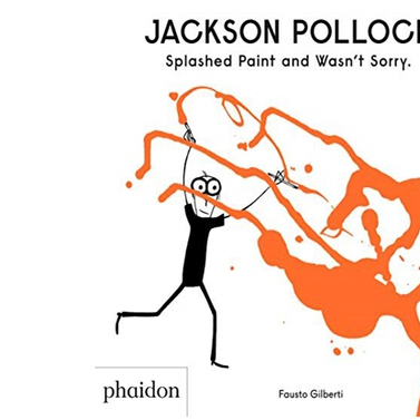 杰克逊波洛克泼了漆，并没有感