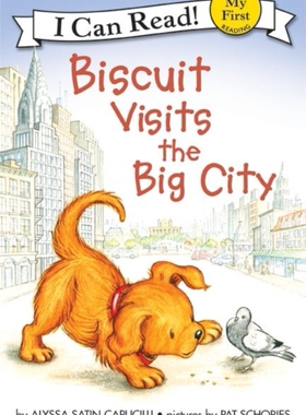 现货 英文原版小饼干系列My First I Can Read Biscuit Visits the Big City 游览大城市
