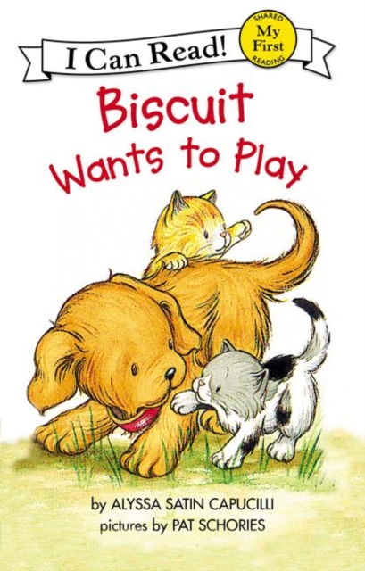 现货【外图英文绘本】Biscuit Wants to Play(My First I Can Read)英文原版 汪培珽书单