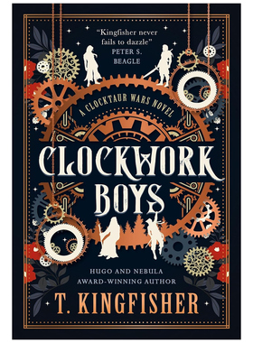 预售 英文原版 钟表男孩之战二部曲 黑色幽默 奇幻 The Clocktaur War Duology - Clockwork Boys