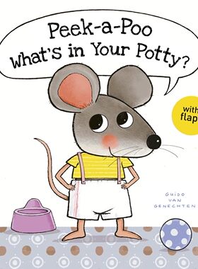 预售 英文原版 Peek-A-Poo What's in Your Potty? 偷窥你的罐子里有什么？