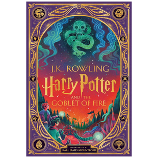 哈利波特与火焰杯 Potter Goblet the Harry and 互动插图版 预售 Fire 英文原版