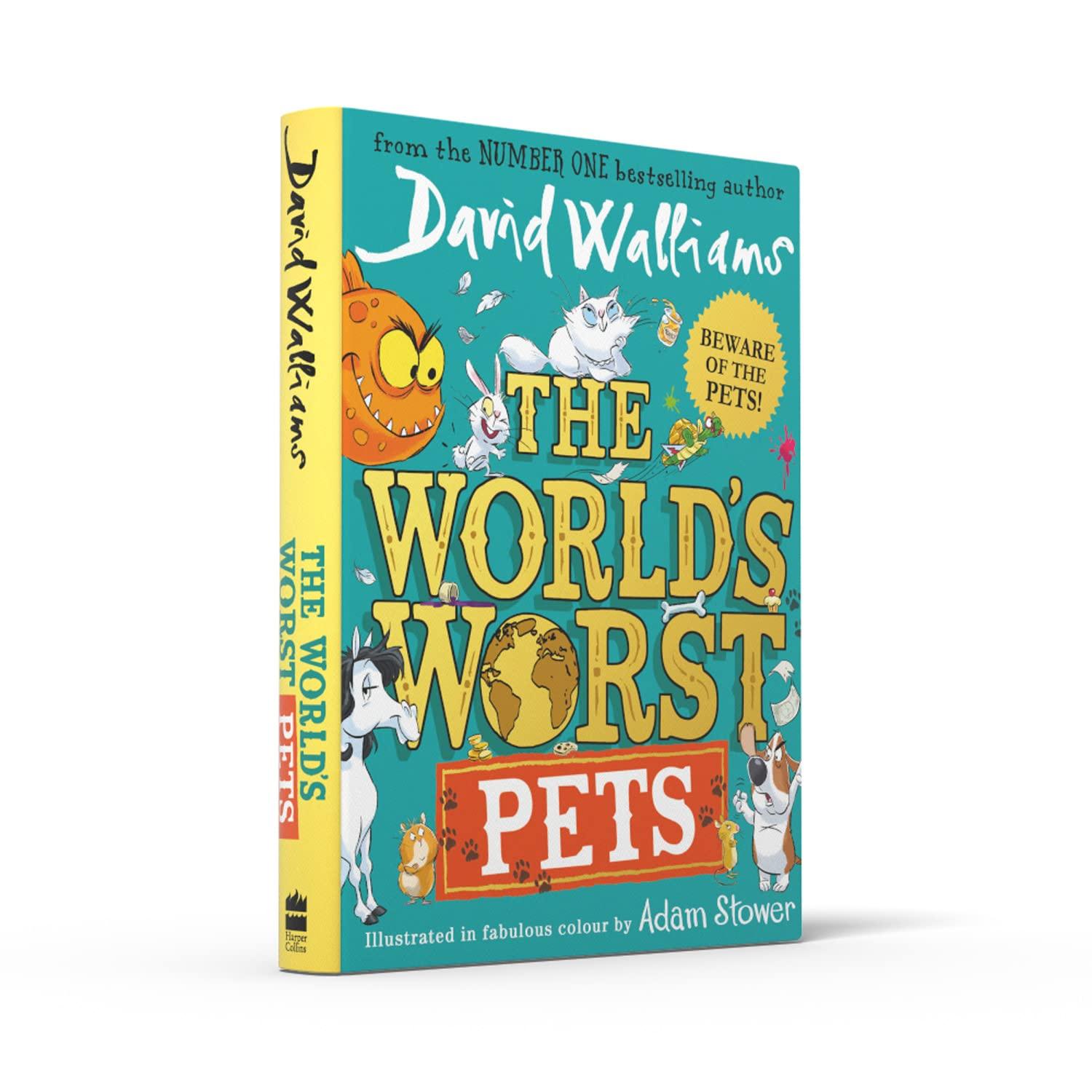 预售 英文原版 世界上最糟糕的宠物The World's Worst Pets(平装) 大卫威廉姆斯 少年幽默成长 青少年课外读物David Walliams