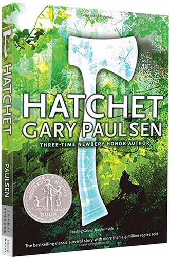 现货 进口英文 Hatchet  手斧男孩 短柄小斧 纽伯瑞奖 儿童文学故事励志冒险小说