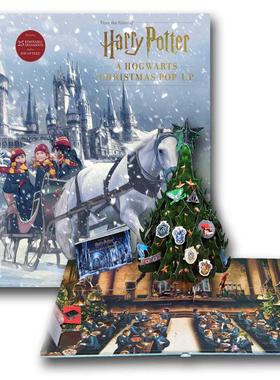 现货 英文原版 哈利·波特：霍格沃茨圣诞倒计时日历 Harry Potter: A Hogwarts Christmas Pop-Up (Advent Calendar)