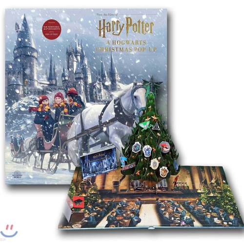现货 英文原版 哈利·波特：霍格沃茨圣诞倒计时日历 Harry Potter: A Hogwarts Christmas Pop-Up (Advent Calendar)