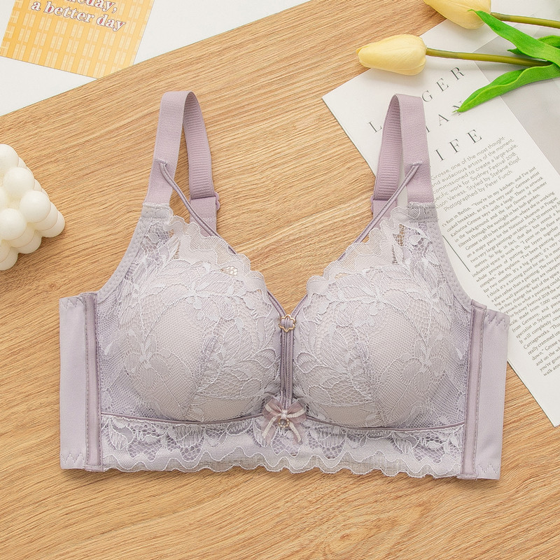 都市丽人性感中厚款收副乳美胸带文胸
