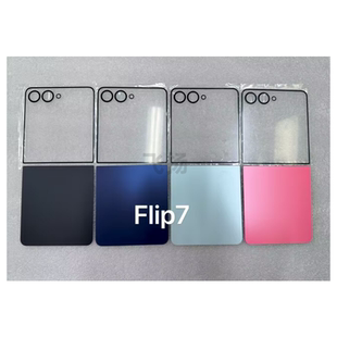 适用于三星 Z Flip6 7 F7410 w25 手机电池盖 后盖玻璃上盖小屏幕