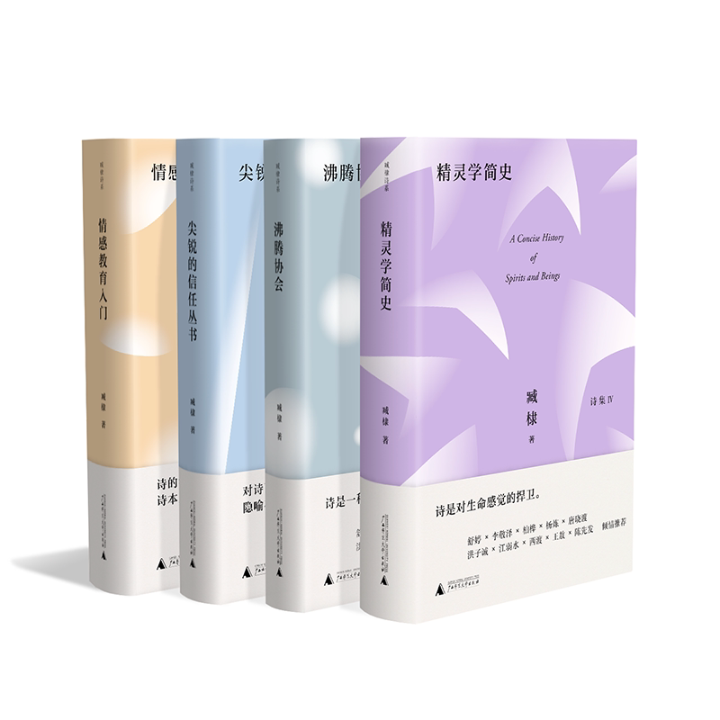 臧棣诗系全套4册广西师大出版