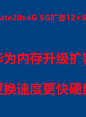 华为P10内存升级512g1TB
