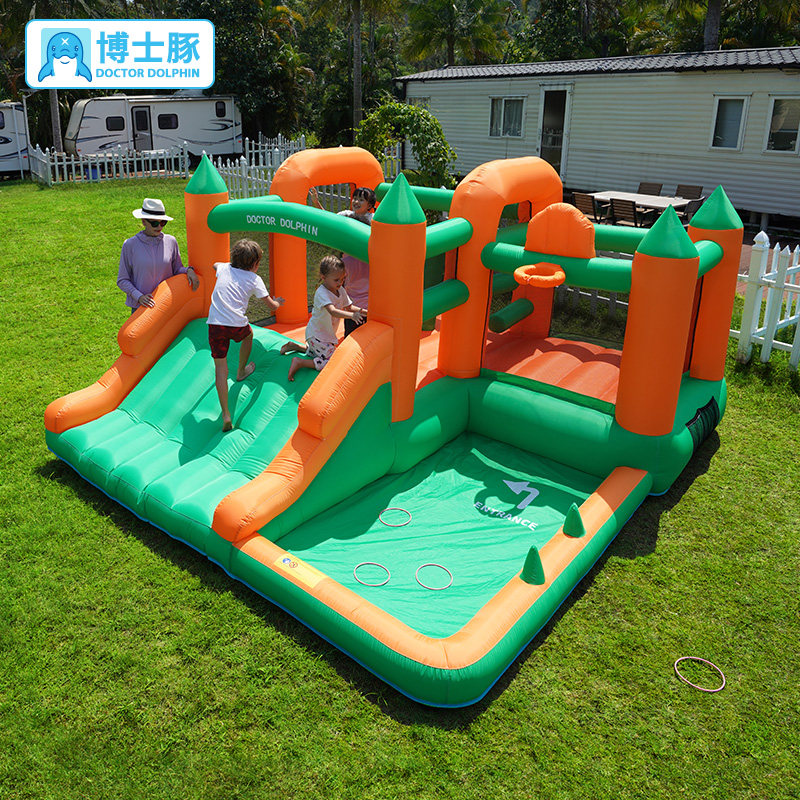 博士豚家用充气城堡室内外儿童小孩蹦蹦床家庭充气堡滑梯跳床玩具,玩具/童车/益智/积木/模型,蹦床,淘宝优惠券,粉丝福利购,淘宝优惠卷