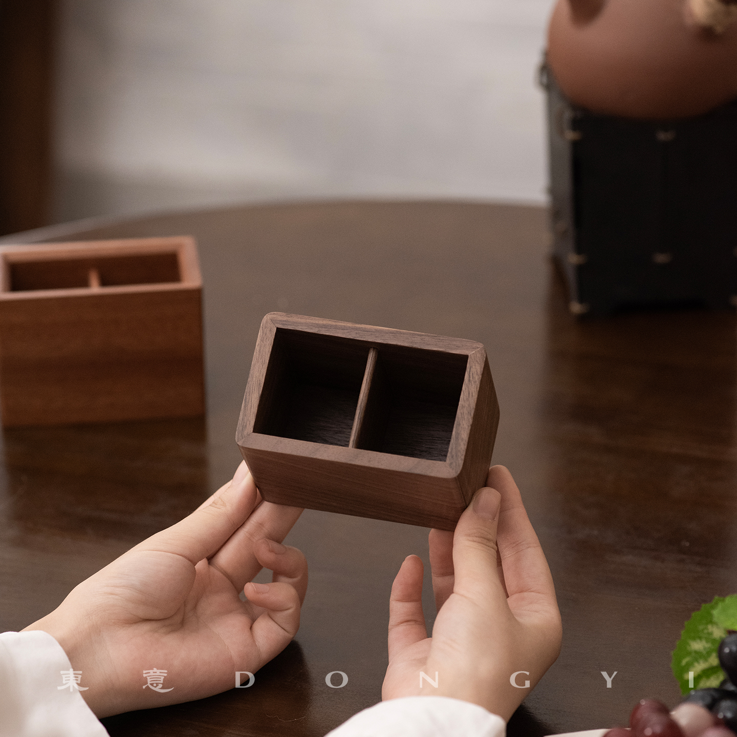 牙签牙线棉棒三合一收纳盒