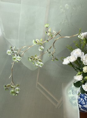 绿色梨花真丝绡桑蚕丝苏绣衣料老绣手绣面料布料汉服来料旗袍中式