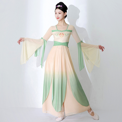 古典舞蹈服长款套装汉唐声韵长裙