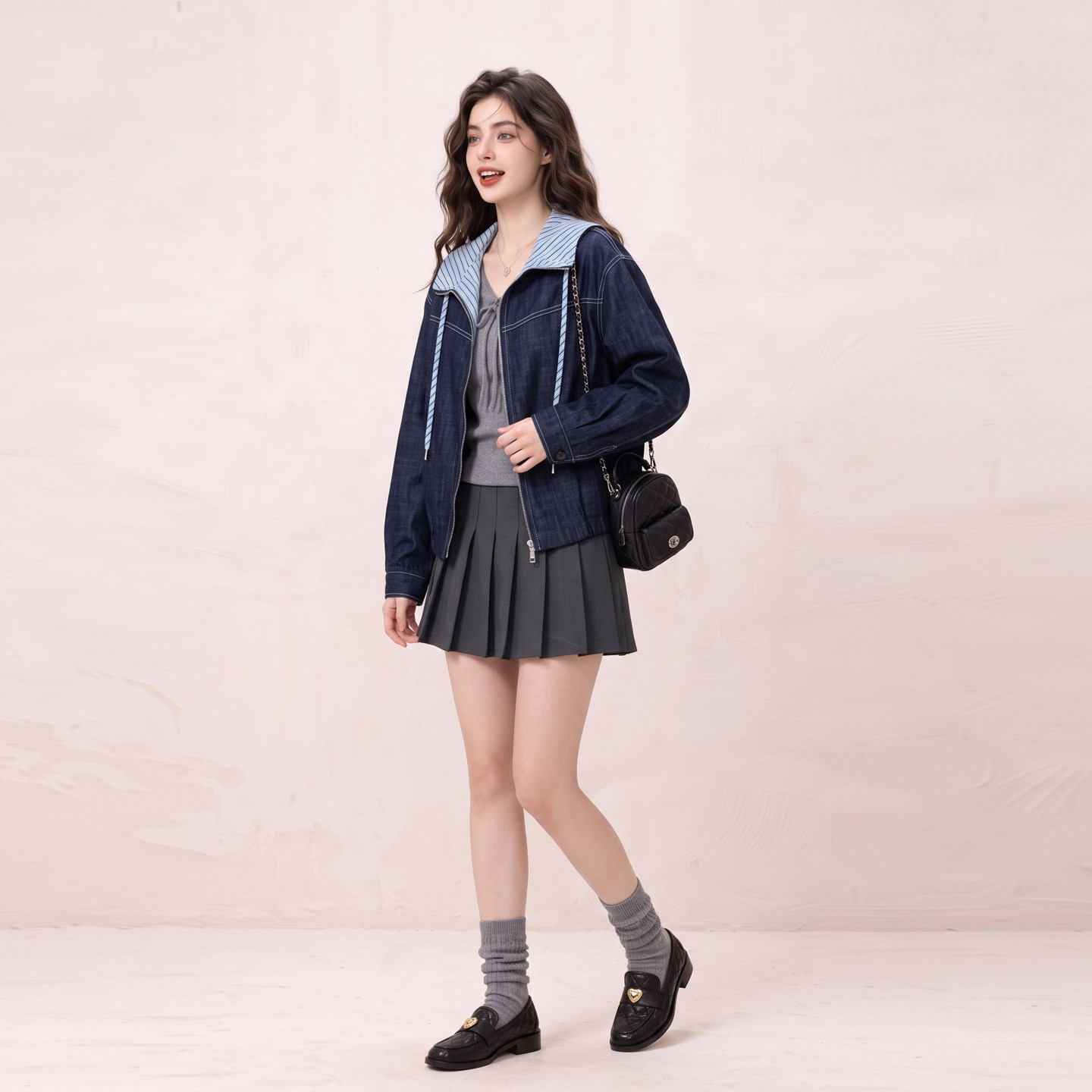 巨好看的短款牛仔外套女2026新款