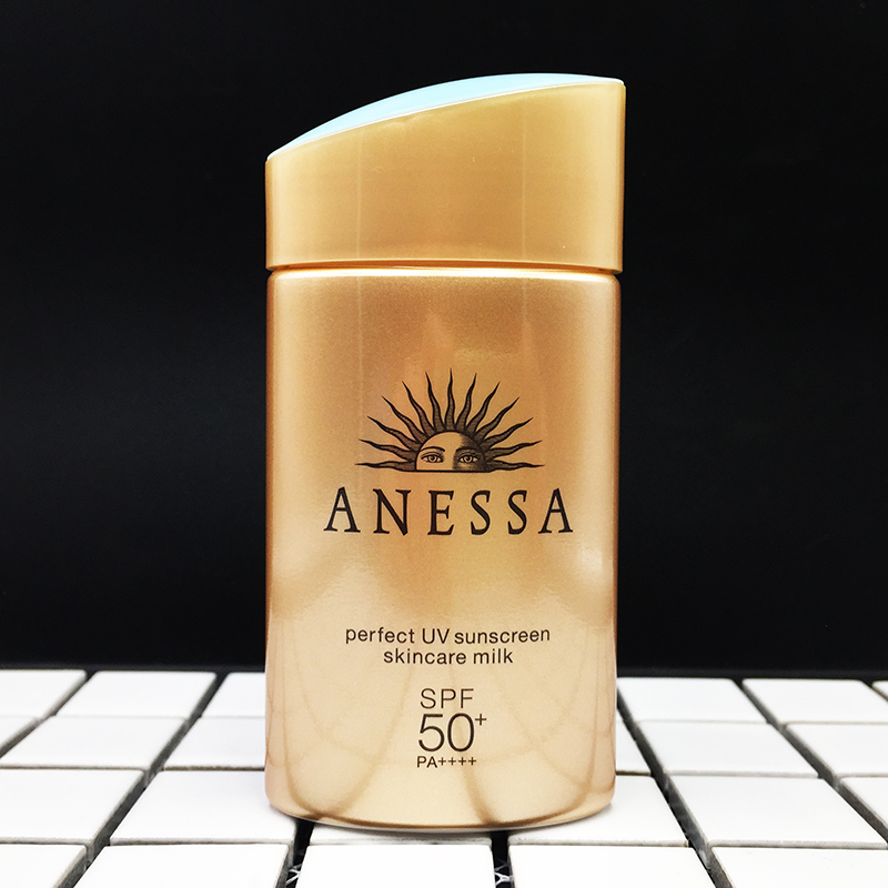 资生堂安耐晒金瓶防晒霜18新版 SPF50+ 防水防汗不油腻 60ml