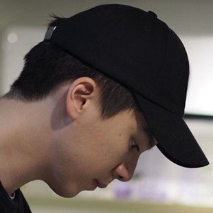 小头围帽子男小号54头围小鸭舌帽硬顶鸭舌帽浅顶棒球帽男情侣帽子