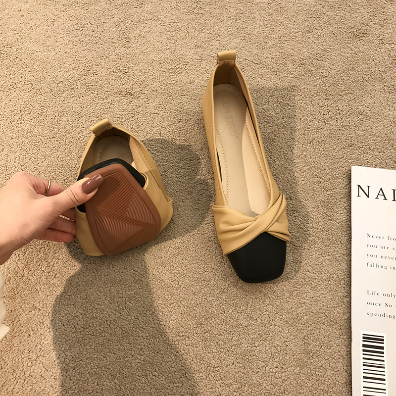 单鞋女瓢鞋温柔晚晚鞋平底款玛丽珍女鞋子2026新款春秋季奶奶鞋女