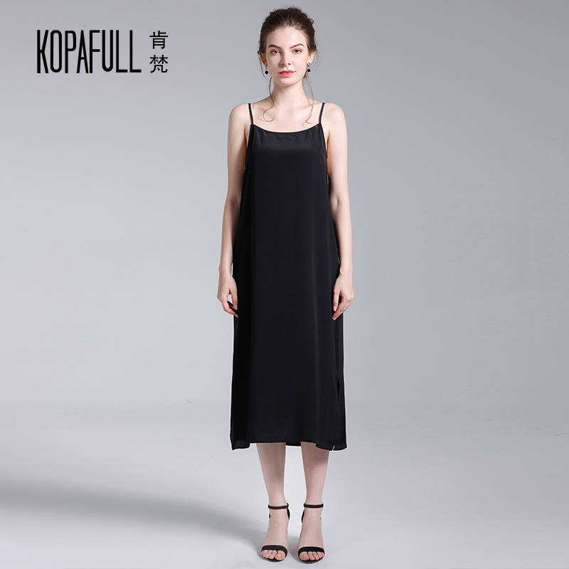 2025夏装新款重磅真丝长款过膝