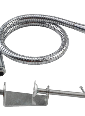 吸烟罩支架灯管支架喇叭口支架55cm80cm1米长可定方向支撑杆