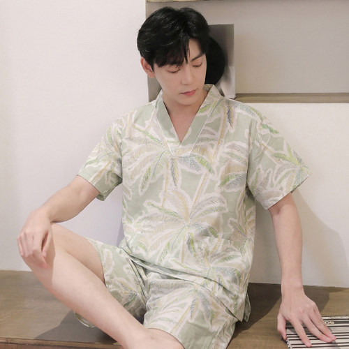 纯棉汗蒸服桑拿服按摩服大码套装