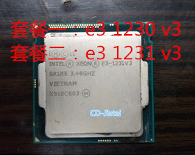 至强Intel Xeone3 1230 v3 E3 1231 v3 4核八线程LGA1150 针CPU
