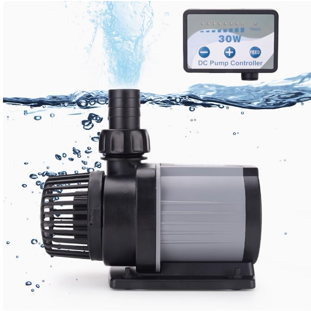 捷宝JebaoDC水泵DCS系列变频水泵鱼缸潜水泵流量可调静音海缸珊瑚