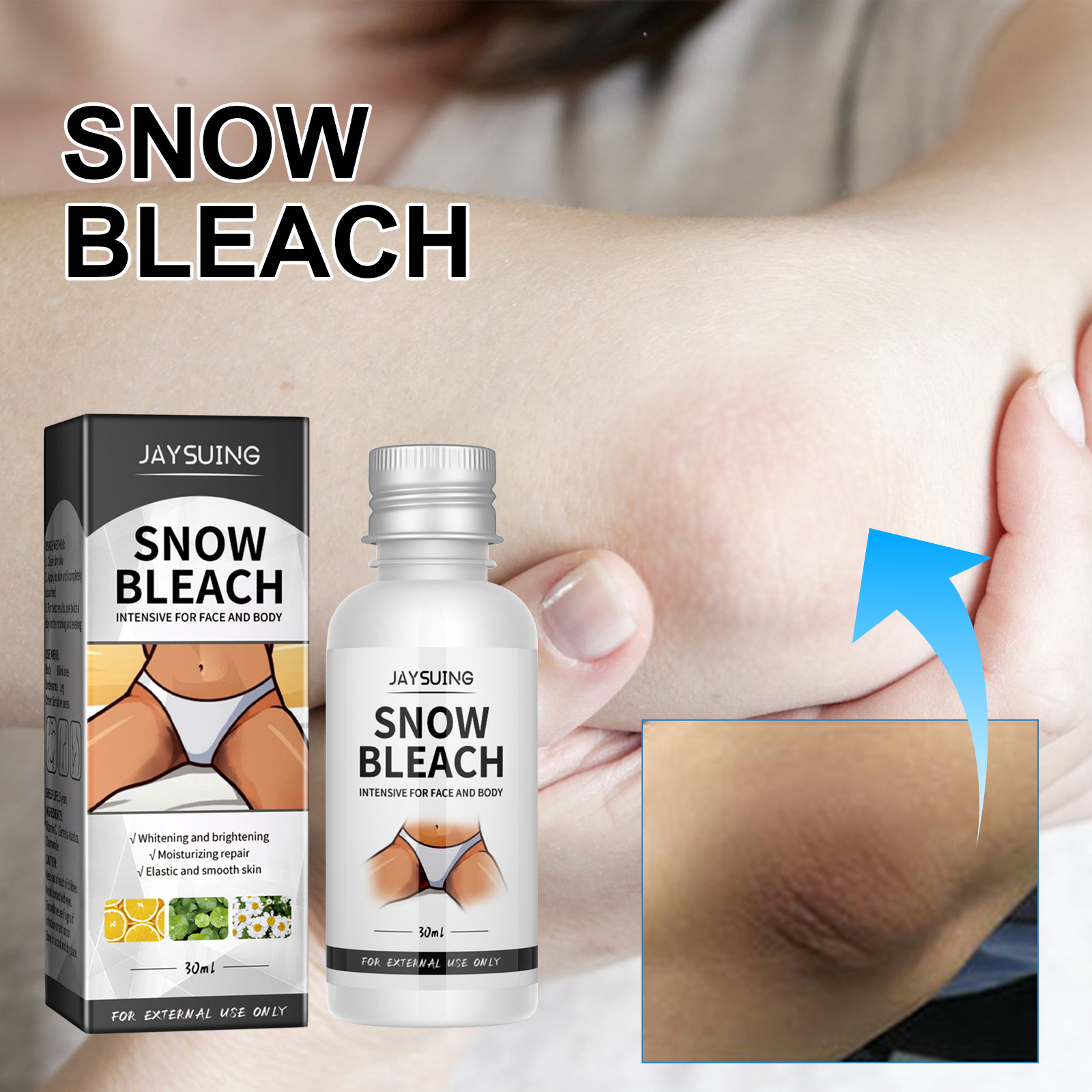 Underarms and Thighs Darkening Cream Lightens Underarms and
