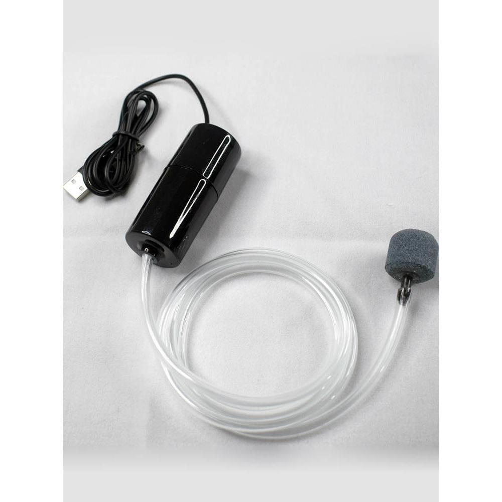 Portable Mini USB Aquarium Fish Tank Oxygen Air Pump Mute En