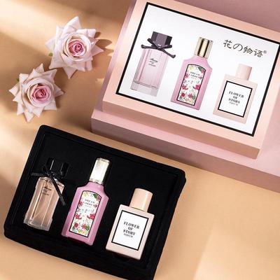 perfume Floral EDP Women 3-Pcs Set花悦女士香水三件套清新持久