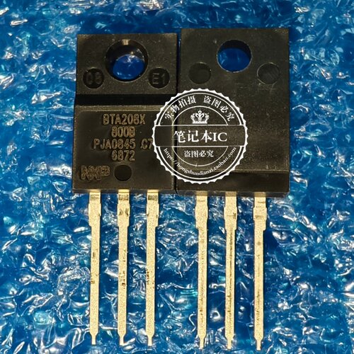 BTA208X-800F TO220F 800V 8A  BTA208X-800B进口全新