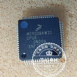MC9S08AW32CPUE MC9SO8AW32CPUE QFP64  新的可直拍