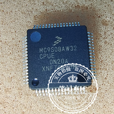 MC9S08AW32CPUE MC9SO8AW32CPUE QFP64  新的可直拍
