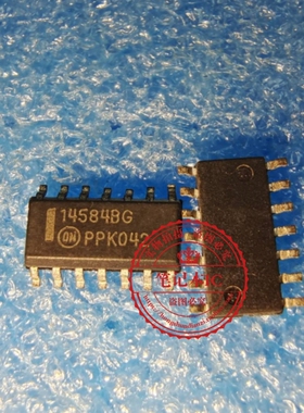MC14584BDR2G 14584BG 14584B SOP14    新的  一个起拍