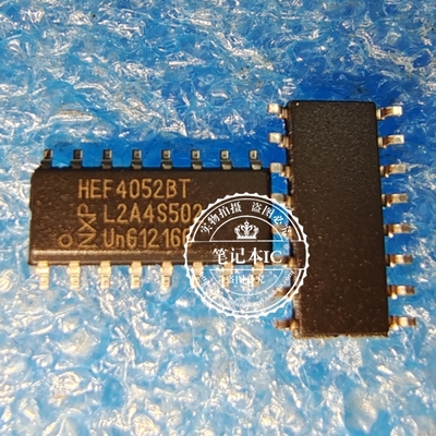 HEF4052BP DIP-16 HEF4052BT SOP-16 一个起拍