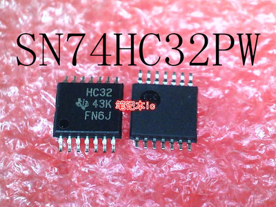 SN74HC32PW   74HC32PW    74HC32    HC32   TSSOP封装   新的