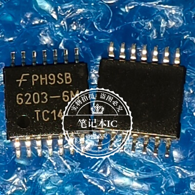 FMS6203MTC1406X FMS6203-6MTC14  6203-6W TSSOP14全新原装