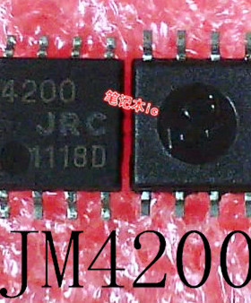 NJM4200M     JRC4200    丝印:4200    SOP-8   新的