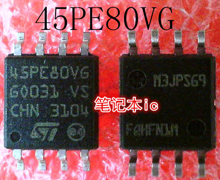 M45PE80-VMW6TG     45PE80VG     45PE80V6     SOP-8封装  新的