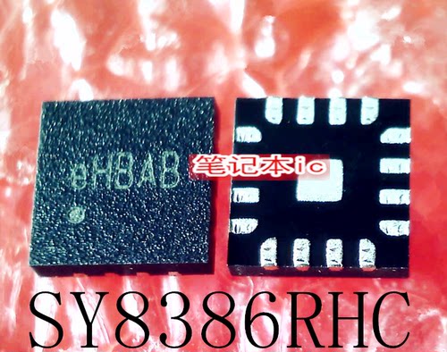 SY8386RHC SY8386 丝印eH  丝印 eHBAB  eHBAD  QFN  新 一个起拍