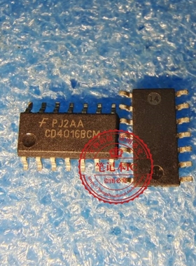 CD4016BCMX CD4016BCM SOP14 3.9尺寸新的  一个起拍