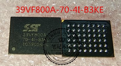 SST39VF800A-70-4I-B3KE  39VF800A-70-4I-B3KE  BGA 新的