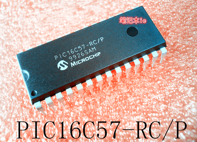 PIC16C57-RC/P  P1C16C57-RC/P  PIC16C57  空白无程序DIP-28新的
