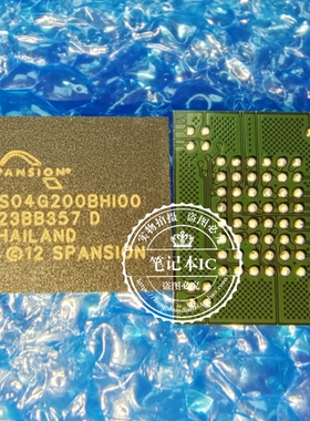 S34MS04G200BHI00 S34MS04G200BHIOO  S34WS04G200BHI00  BGA全新