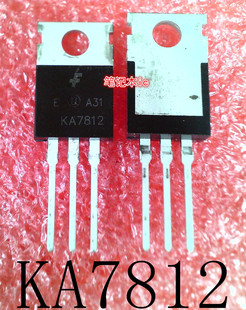 KA7812    KA7812ETU    TO-220    新的