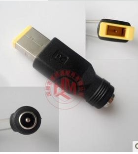 yoga11S/yoga13方口转接头 充电头 5.5X2.1转方型接口