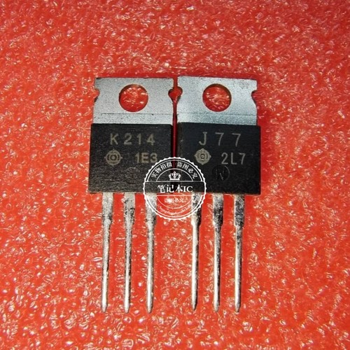 2SK214     K214   2SJ77   J77   TO220 新的 一个起拍