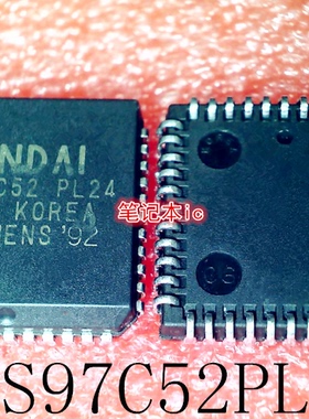 GMS97C52PL24    GMS97C52-PL24   GMS97C52   PLCC44     新的