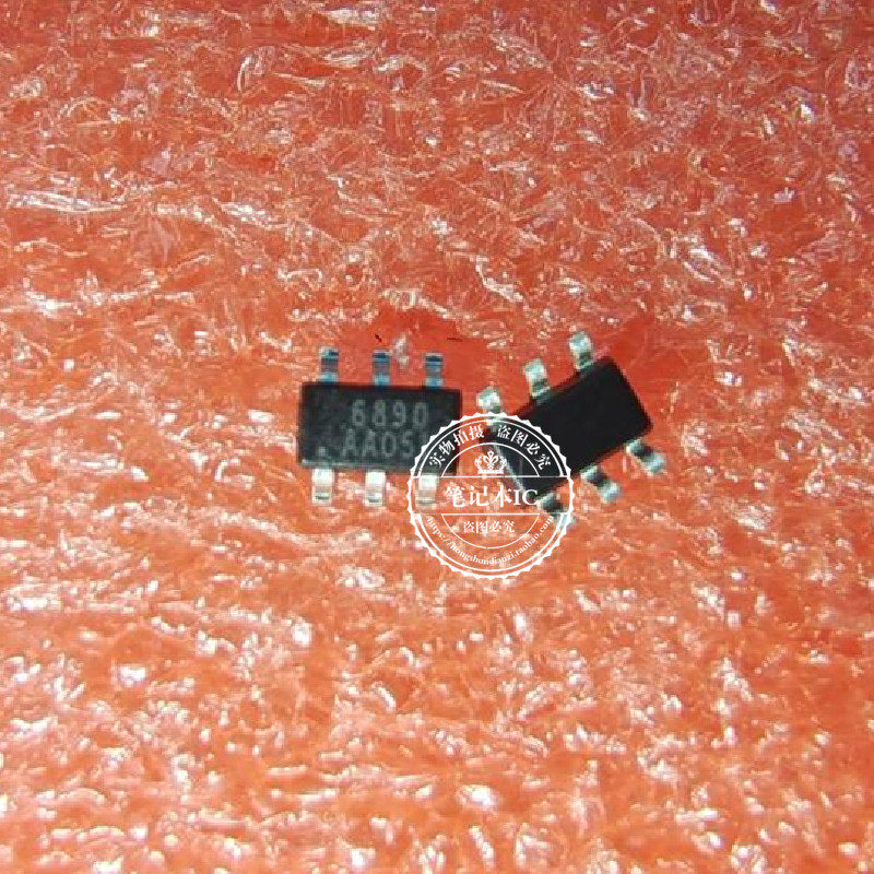 CR6890A 丝印6890  SOT23-6    新的  一个起拍
