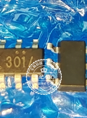 FDC6301N 丝印301/ 301 双N沟道 25V 0.22A 复合管全新进口